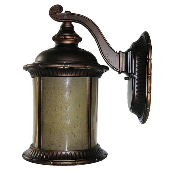 Unbranded 1-Light Oil-Rubbed Bronze Outdoor Wall Sconce