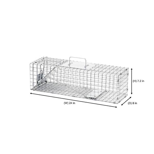 Havahart Large Live Catch Cage Trap For Cats and Raccoons 1 pk