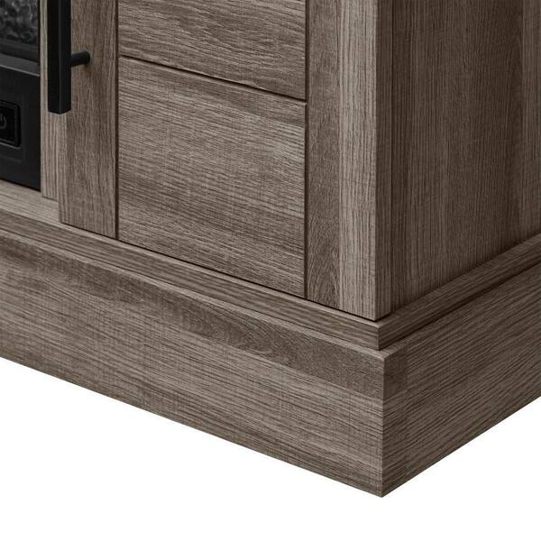 StyleWell Wolcott 48 in. Freestanding Electric Fireplace TV Stand in  Prairie Ash Finish HDFP48-49AE - The Home Depot