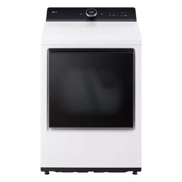 7.3 cu. ft. vented SMART Electric Dryer in White with EasyLoad Door, TurboSteam and Sensor Dry Technology