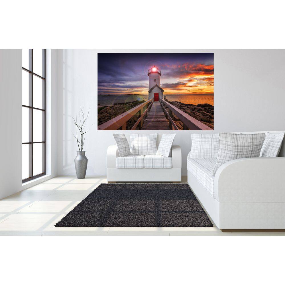 Classy Art 1-Piece Unframed Travel Graphic Art 40 in. x 60 in