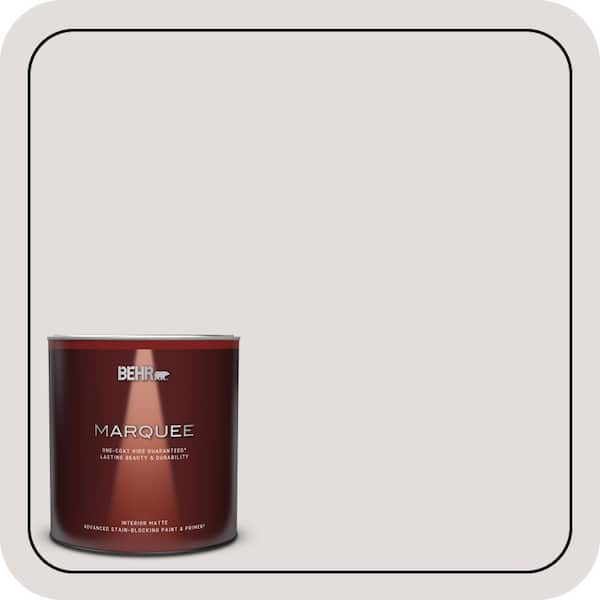 BEHR MARQUEE 1 qt. #BWC-21 Poetic Light Matte Interior Paint & Primer