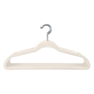 Ivory Velvet Hangers 25-Pack