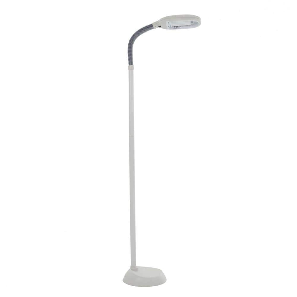 gooseneck floor reading lamp