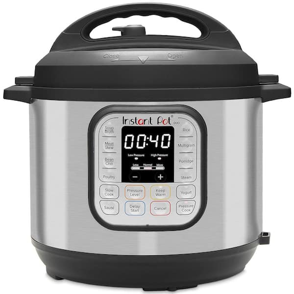 Photo 1 of 8 qt. Stainless Steel Duo Electric Pressure Cooker