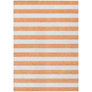 Chantille ACN528 Salmon 10 ft. x 14 ft. Machine Washable Indoor/Outdoor Geometric Area Rug