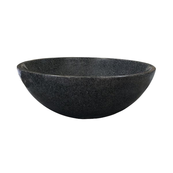 Barclay Products Desmond in Polished Blue Gray Granite Vessel Sink