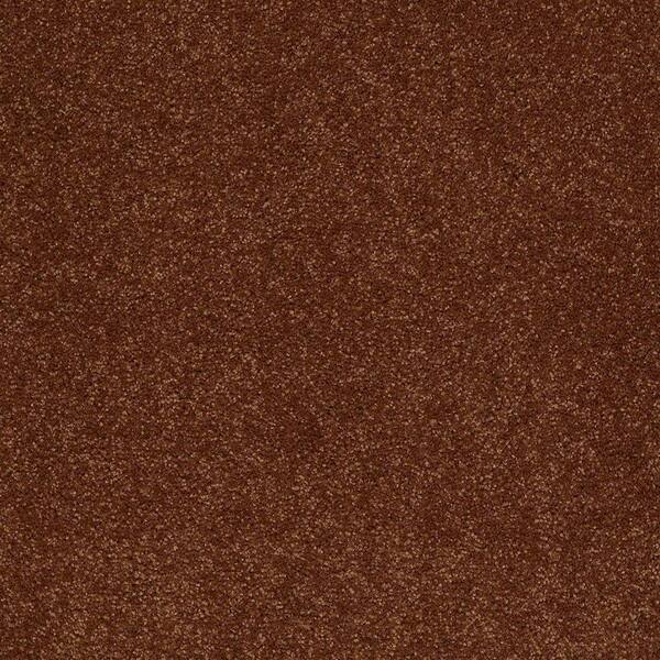 Home Decorators Collection Carpet Sample - Cressbrook I - In Color Chestnut 8 in. x 8 in.