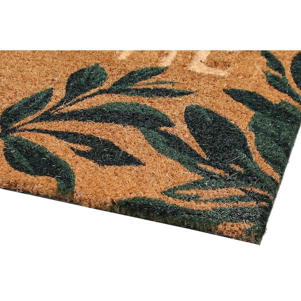 Chesapeake Coir Natural Multicolour Non-Slip Doormat (20 in. x 46 in.)