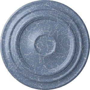 32-5/8 in. x 1-1/2 in. Giana Urethane Ceiling Medallion (Fits Canopies up to 7-7/8 in.), Americana Crackle