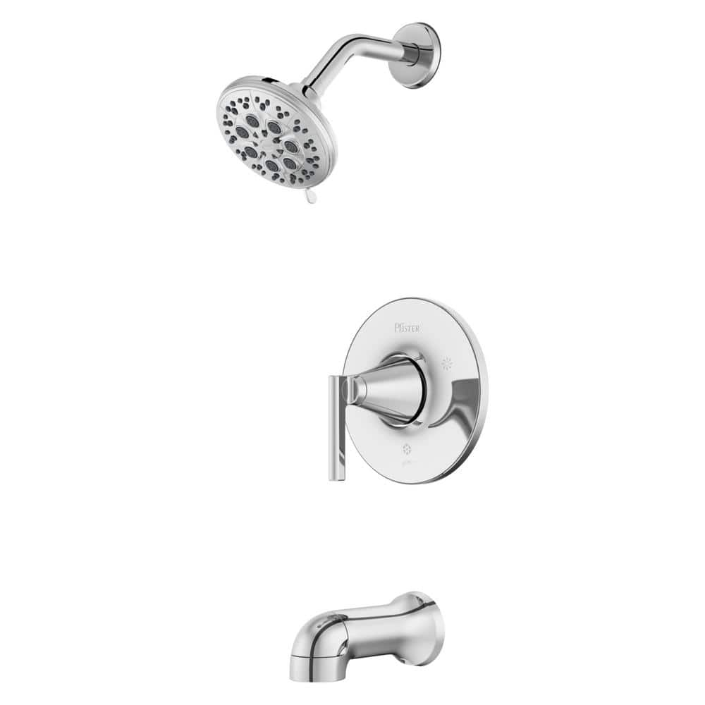 Pfister Vedra Single-handle 3-spray Tub And Shower Faucet In Polished 