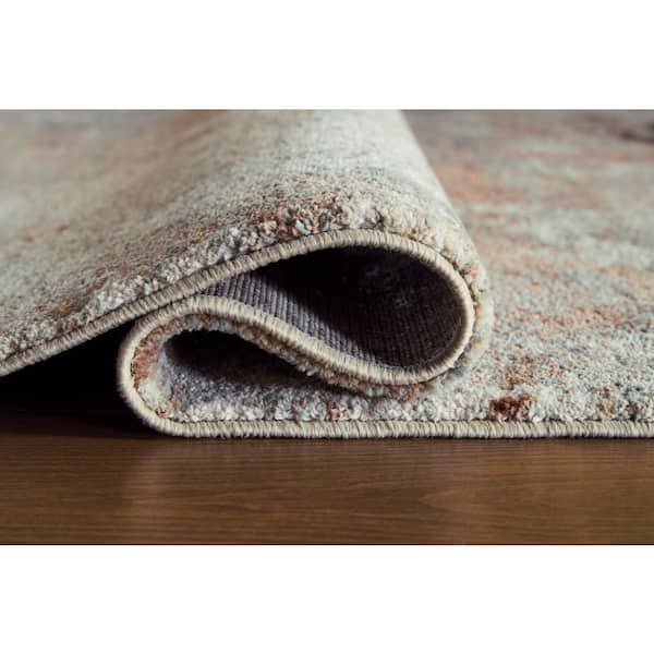 Jadenburg 5 ft. x 7 ft. Gray/Brown Abstract Area Rug