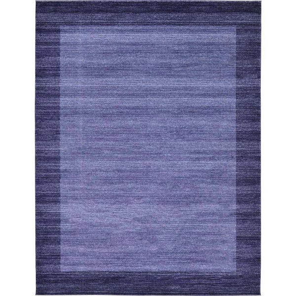 Unique Loom Del Mar Abigail Navy Blue 9' 0 x 12' 0 Area Rug