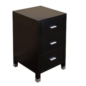 Maury 17-7/10 in. W x 28 in. H x 18-1/10 in. D Chest Drawer Cabinet Unit Only in Black