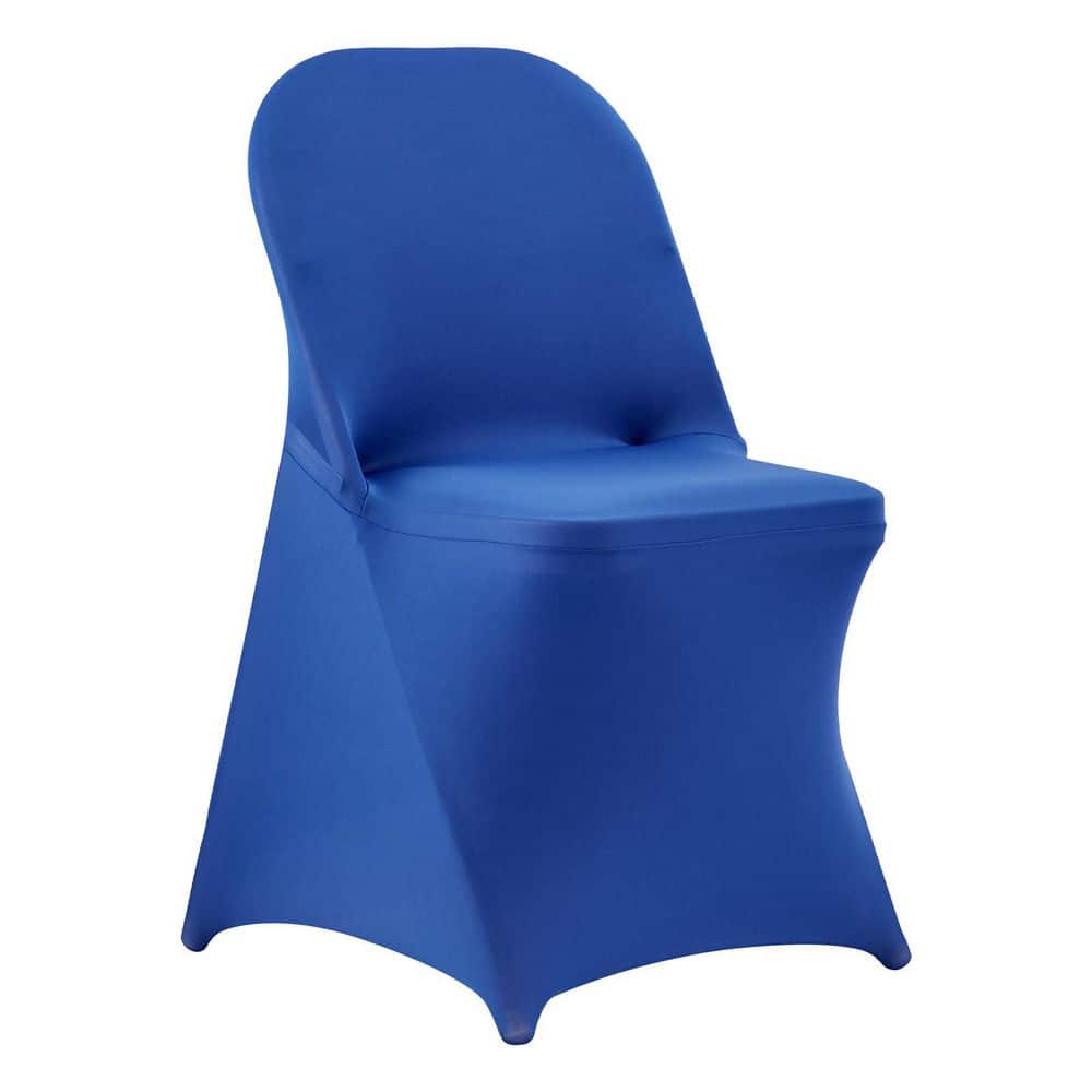 50 Pcs Blue Spandex Chair Covers, Stretch Slipcovers for Wedding, Fits Chairs up to 17.72x18.11x30.31 in., 2025 Update price history on PriceWatchPro