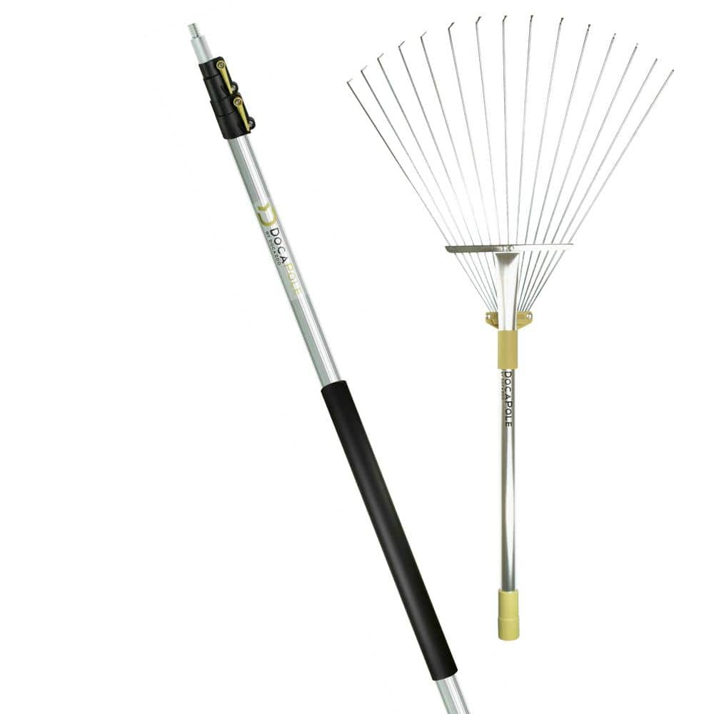 Docapole 5 Ft 12 Ft Extension Pole Roof Rake Telescopic