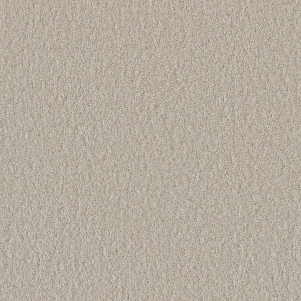 Lifeproof Blissful I - Euphoric White - 45 oz. SD Polyester Texture Installed Carpet
