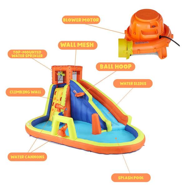 Waterpark Equipment Color Options, Color Finishes
