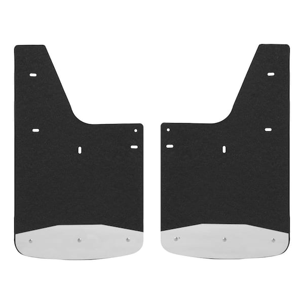 Luverne Front or Rear 12" x 20" Textured Rubber Mud Guards, Select Colorado, Canyon