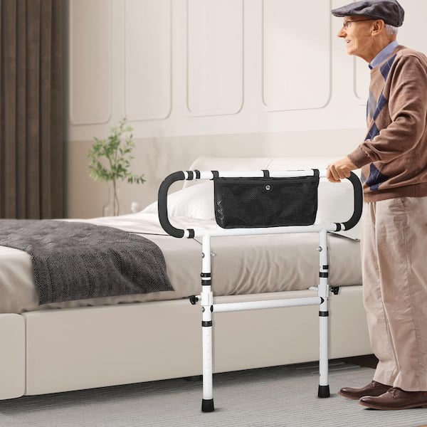 VEVOR Bed Rails for Elderly Adults 180° Foldable Bed Rails for Seniors 450lbs