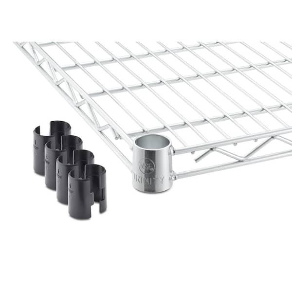TRINITY 48 in. W x 18 in. D Individual Chrome Color NSF Shelf