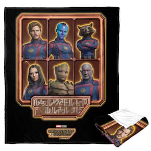 Marvel Guardians Of The Galaxy 3 The Guardians Silk Touch Throw