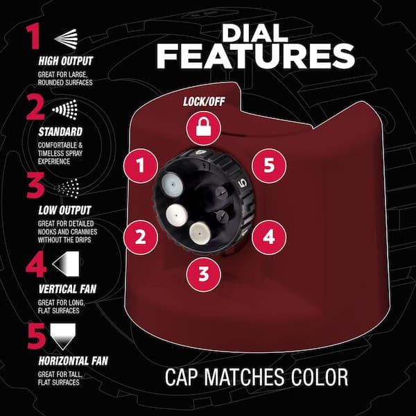 12 oz. Custom Spray 5-in-1 Satin Heritage Red Spray Paint (Case of 6)