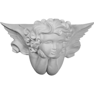 23-5/8 in. x 9-1/2 in. x 14-1/8 in. Primed Polyurethane Angel Wall Sconce
