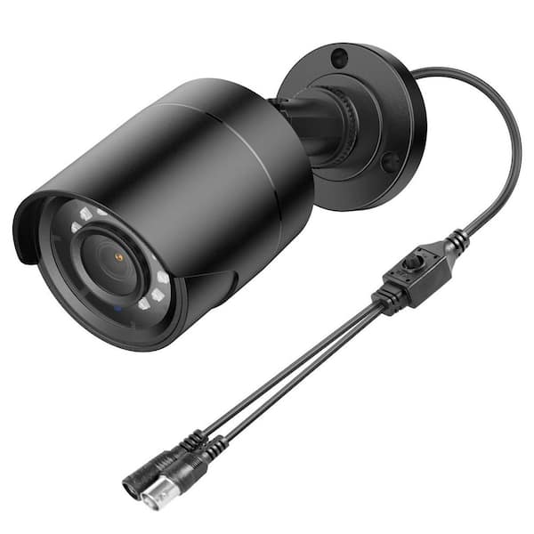 2MP Security Camera with 1080p HD, 100 ft. IR Night Vision, 4-in-1 Compatibility, IP66 Weatherproof for Outdoor Use