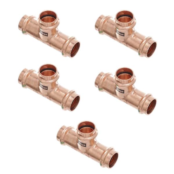 Viega ProPress 1 in. Press Copper Tee (5-Pack)