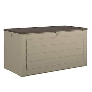 180 Gal. Resin Storage Deck Box in Brown