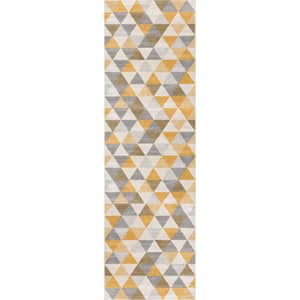 savannah 英　3枚 Rug Branch Savannah Collection - Modern Geometric Area Rug