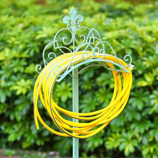 EVEAGE Garden Hose Holder Freestanding, Detachable Water Hose Holders for  Outside Yard Lawn RGZJZ1/HWX - The Home Depot