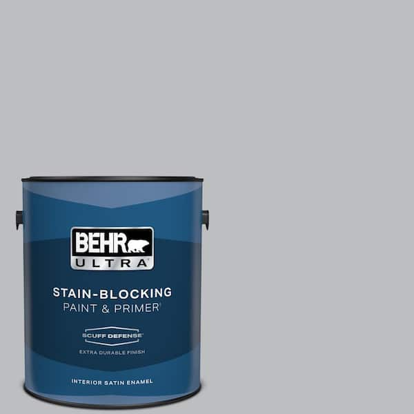 BEHR ULTRA 1 gal. #N530-3 High Speed Access Extra Durable Satin Enamel Interior Paint & Primer