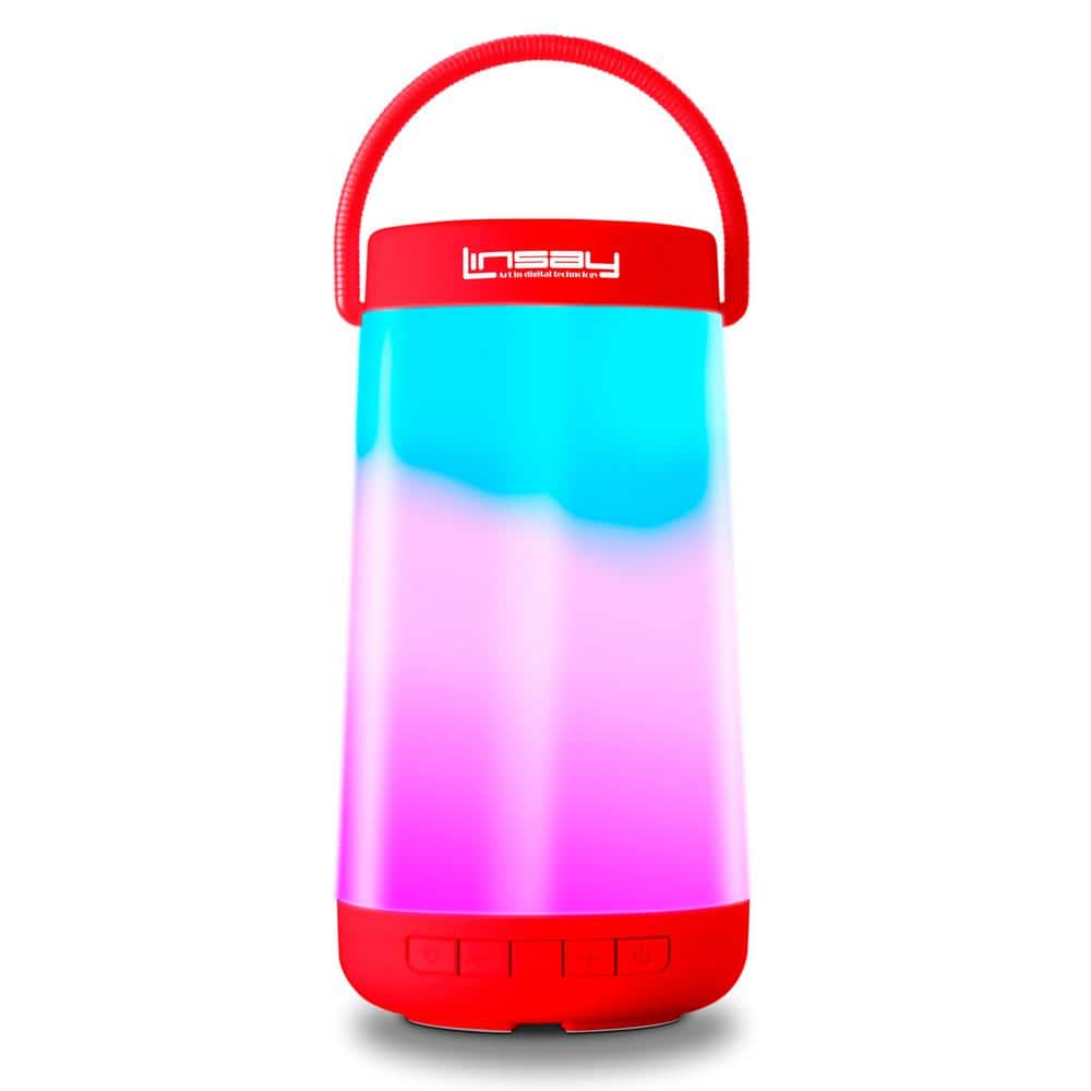 Led Light Party Show Bluetooth Speaker Indoor/Outdoor, Red price history on PriceWatchPro