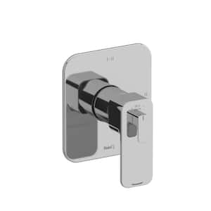 Equinox 1-Handle Wall Mount 1/2 in. Therm and Pressure Balance Trim Kit in Chrome (Valve Not included)