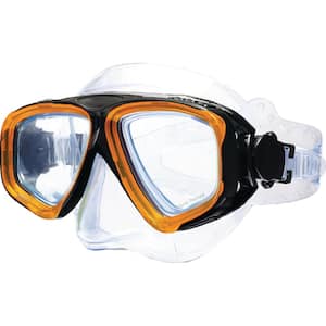 Orange Vega Dive Mask