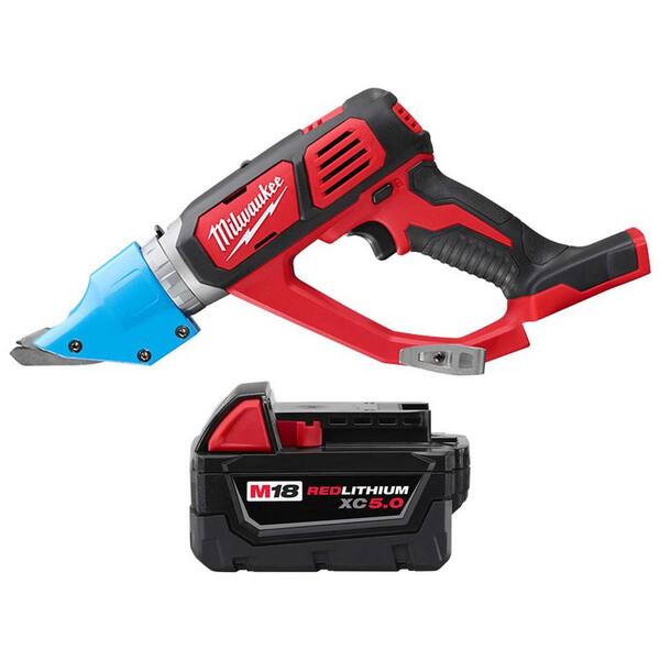 Milwaukee M18 18V Cordless 18 Gauge Double Cut Shear (Bare Tool, Model 2635-20)