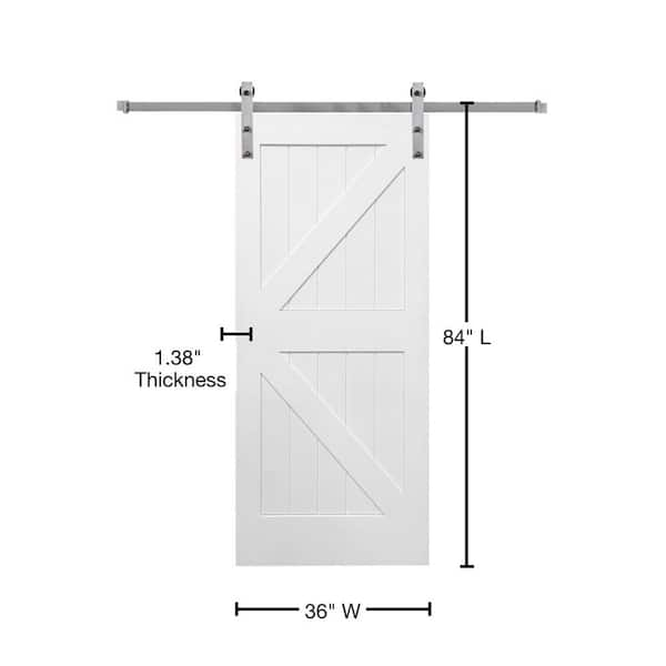 What Size Barn Door For A 32, 28, 30, 34, 36 40 Inch, 60% OFF