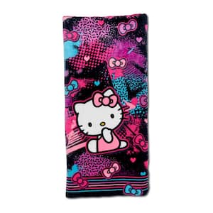 Hello Kitty Slumber Kitty Cloud with Multi-Colored Sherpa Slumber Bag