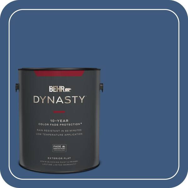 プライド Dynasty BEHR DYNASTY 1 gal. #M520-7 Admiral Blue One-Coat Hide Matte