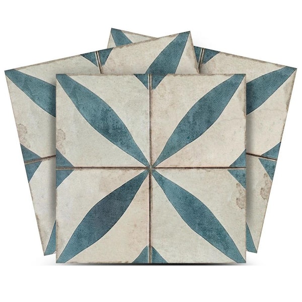 Dark Green R206 6 in. x 6 in. Vinyl Peel and Stick Tile (24 Tiles, 6 sq. ft. /Pack)