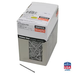0.113 in. x 2-1/2 in. Type 304 Stainless Steel Finishing Nail (5 lb.)