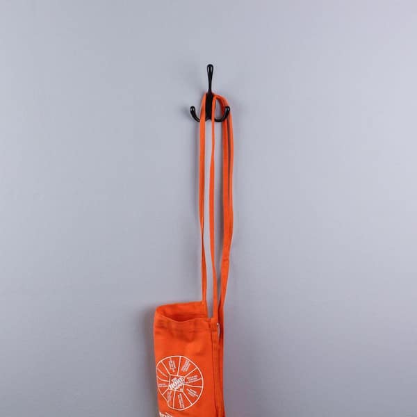 J-Hook Robe/Towel Hook Triple Hook in Matte Black