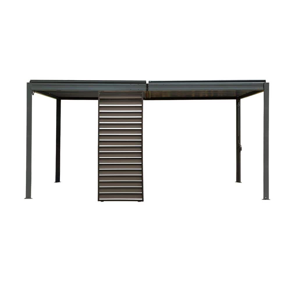 Aluminum Louvered Pergola Screen for Outdoor Spaces price history on PriceWatchPro