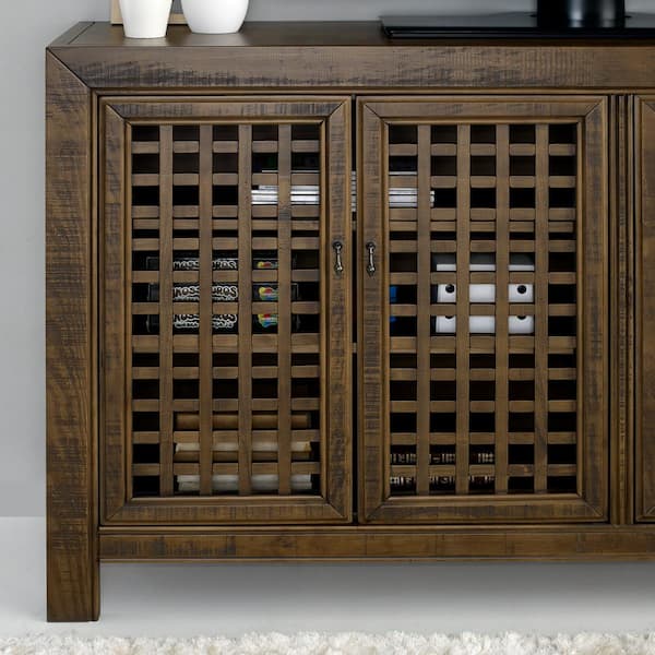 4 door store accent cabinet