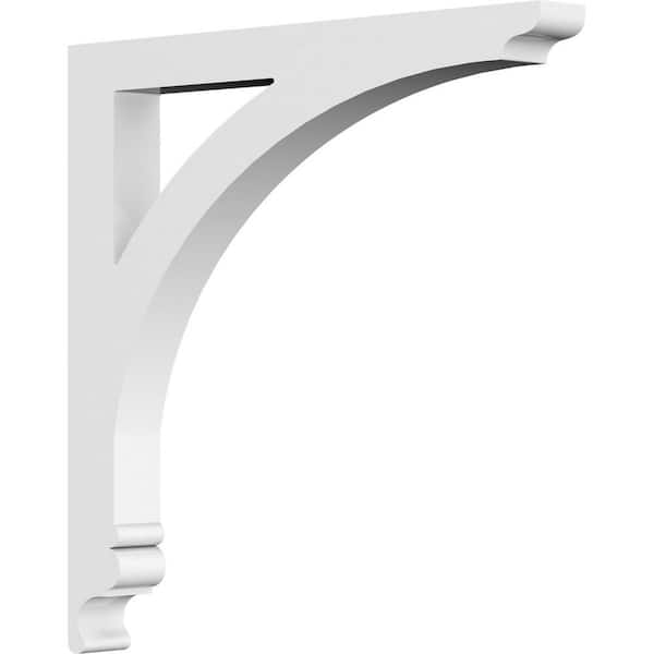 Ekena Millwork 5/8 in. W x 6 in. H x 6 in. D PVC Legacy Bracket