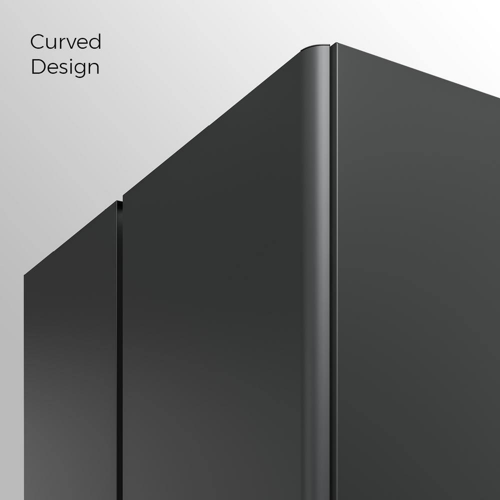 Graphite Gray 36-Inch Steel Wall-Mount Storage Cabinet with Adjustable Shelf