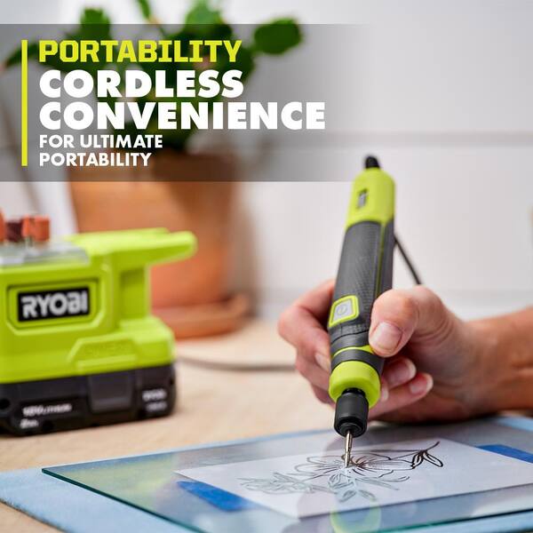 Rotary Tool SKIN to repairs,handicrafts & finishing application Details about   Ryobi 18V ONE