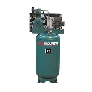 80 Gal. 7.5 HP Vertical 2-Stage Air Compressor with Magnetic Starter